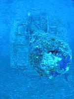 沈船ポイントＵＳＳエモンズ